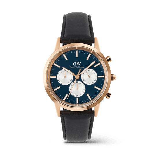 Iconic Chronograph Sheffield Arctic Panda Rose Gold