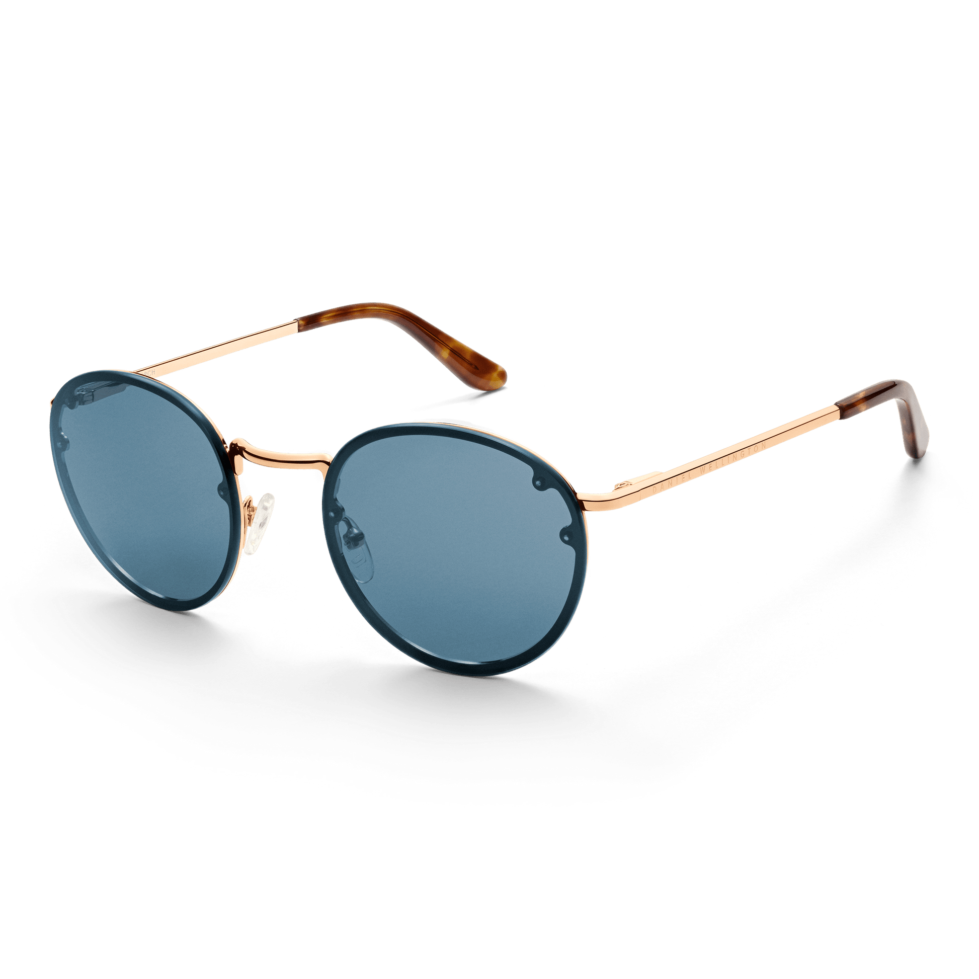 Arch Steel Blue Rose Gold