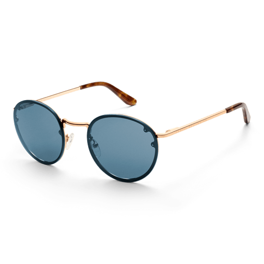 Arch Steel Blue Rose Gold