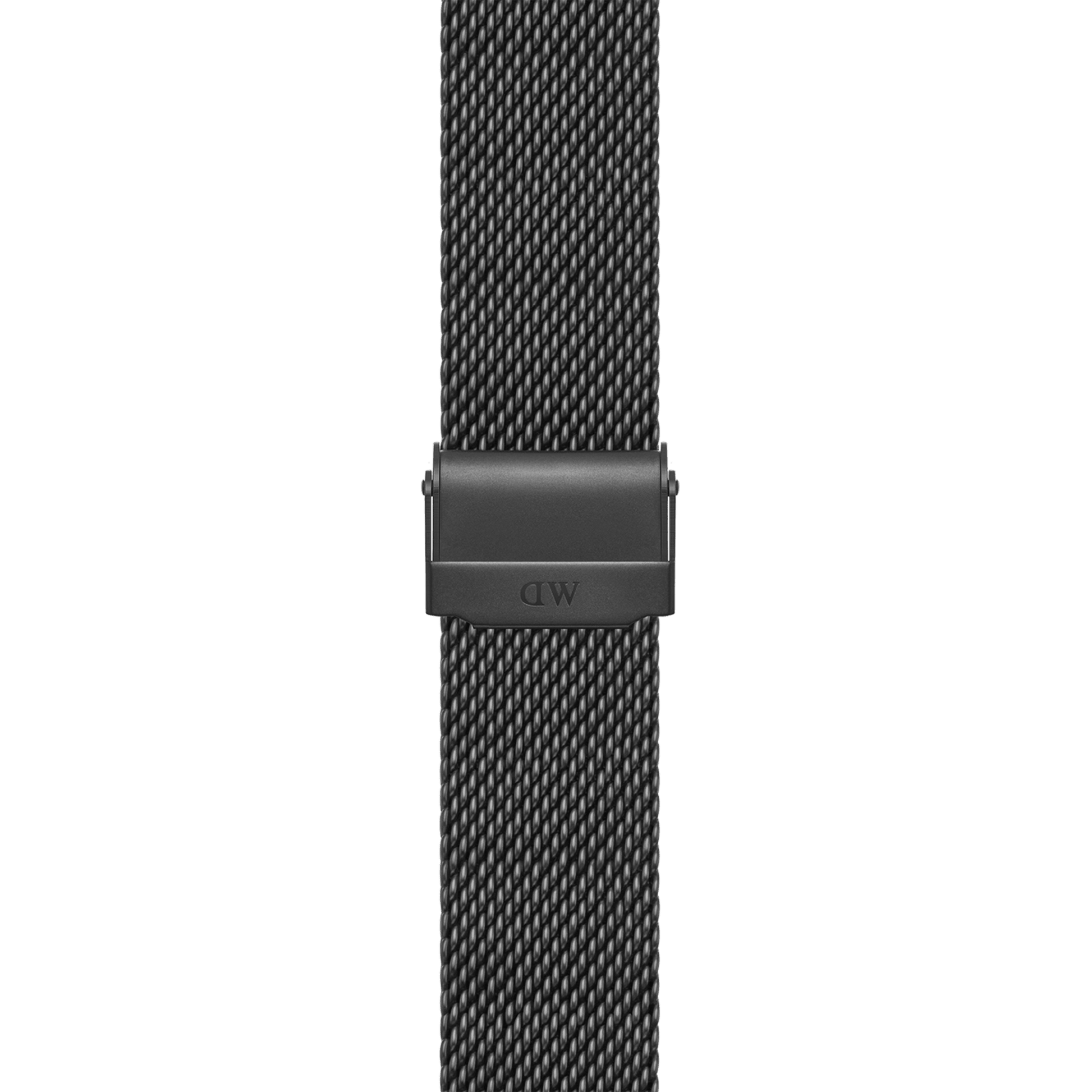 Smartwatch Strap Sandblasted Mesh Black