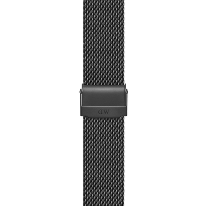 Smartwatch Strap Sandblasted Mesh Black