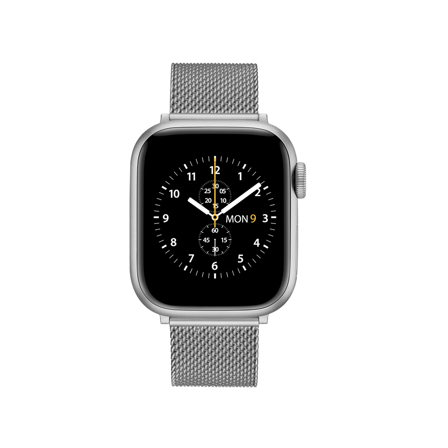Smartwatch Strap Sandblasted Mesh Silver