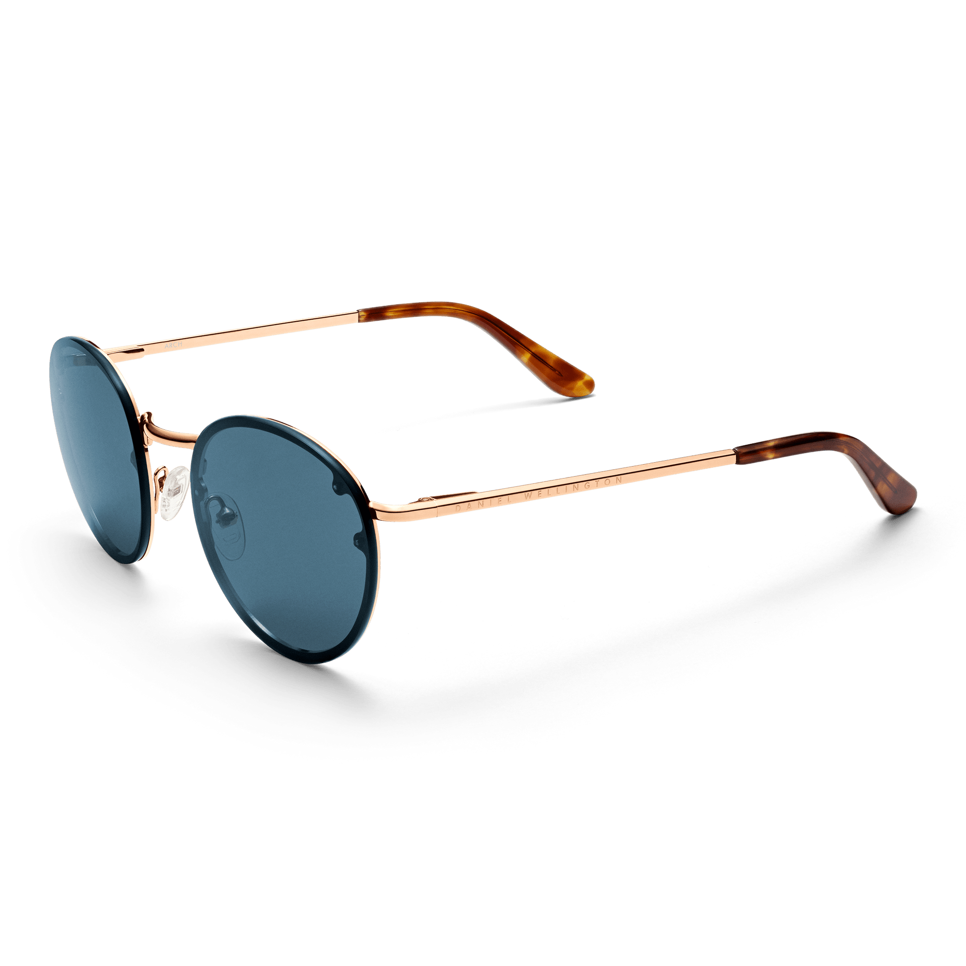 Arch Steel Blue Rose Gold