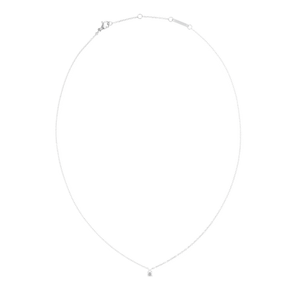 Mirelle Solitaire Necklace Silver