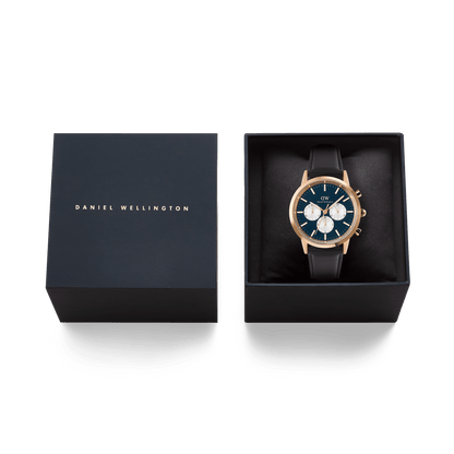 Iconic Chronograph Sheffield Arctic Panda Rose Gold