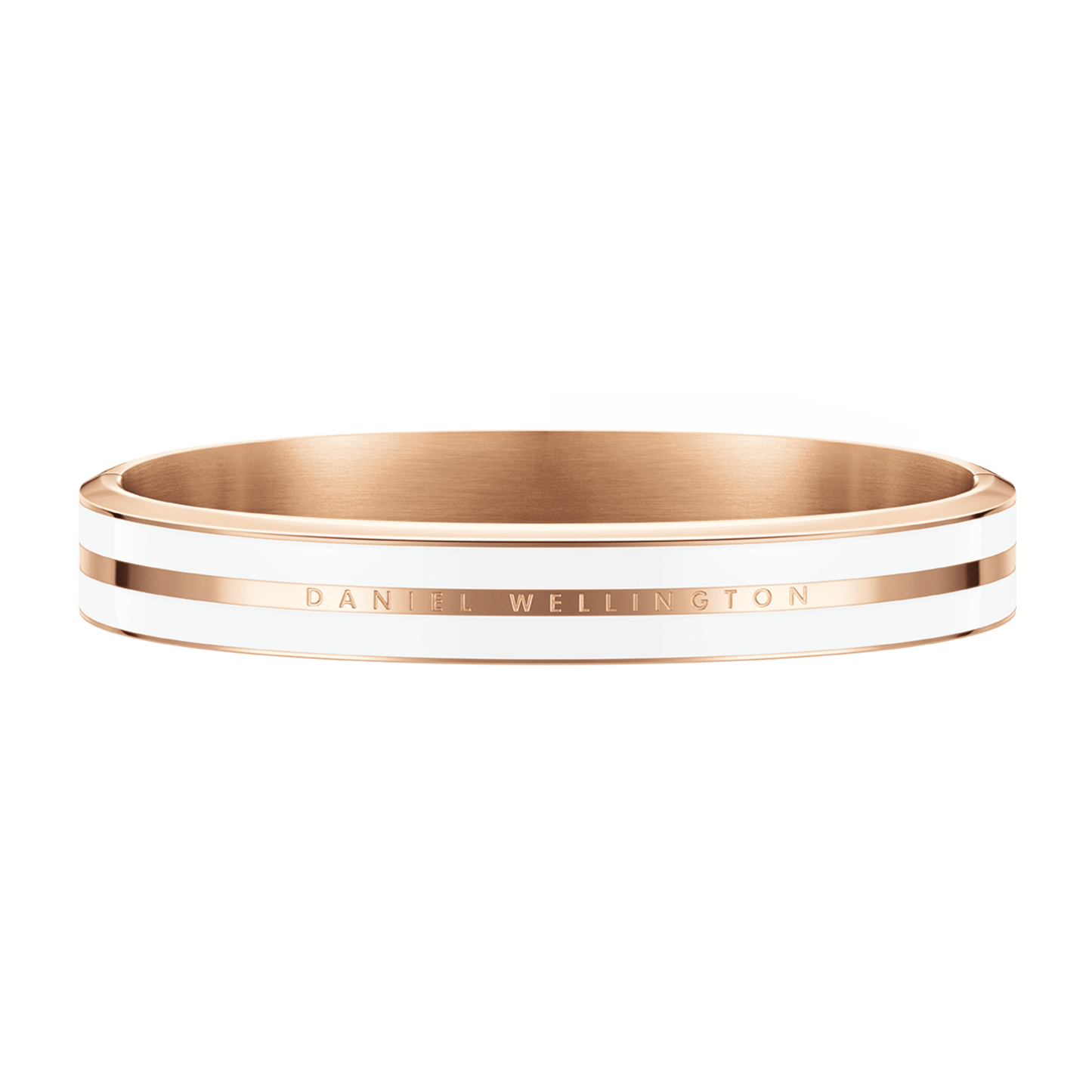 Emalie Infinite Rose Gold Satin White