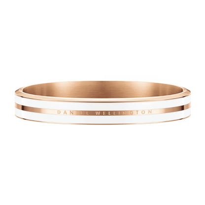 Emalie Infinite Rose Gold Satin White