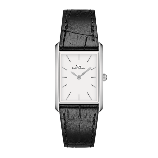 Bound Black Crocodile Silver