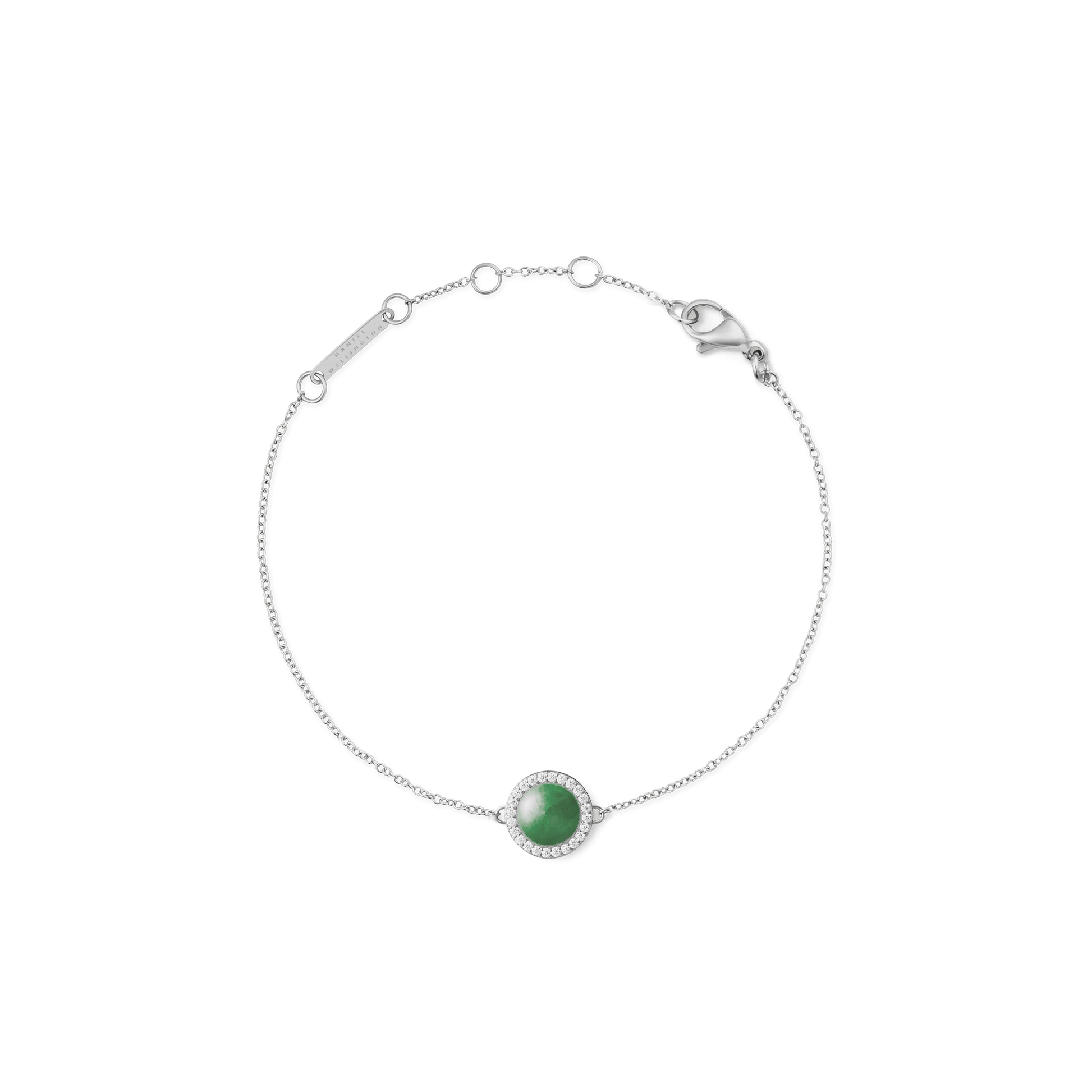 Audrey Bracelet Jade Silver