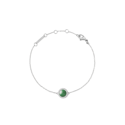 Audrey Bracelet Jade Silver