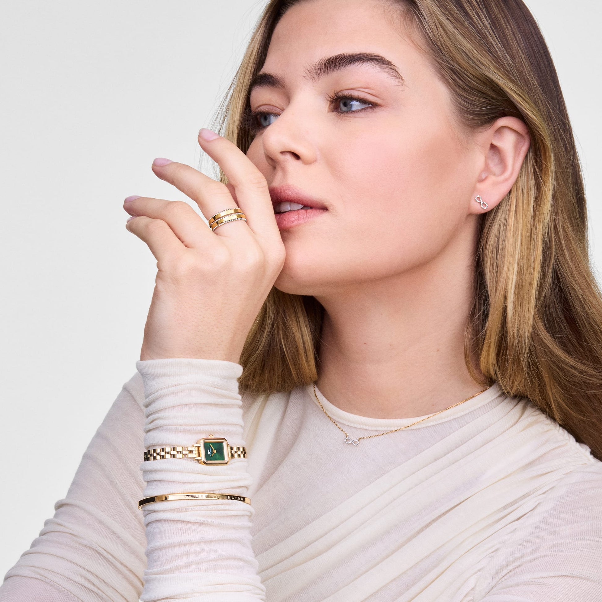 Classic Aura Duo Ring Gold