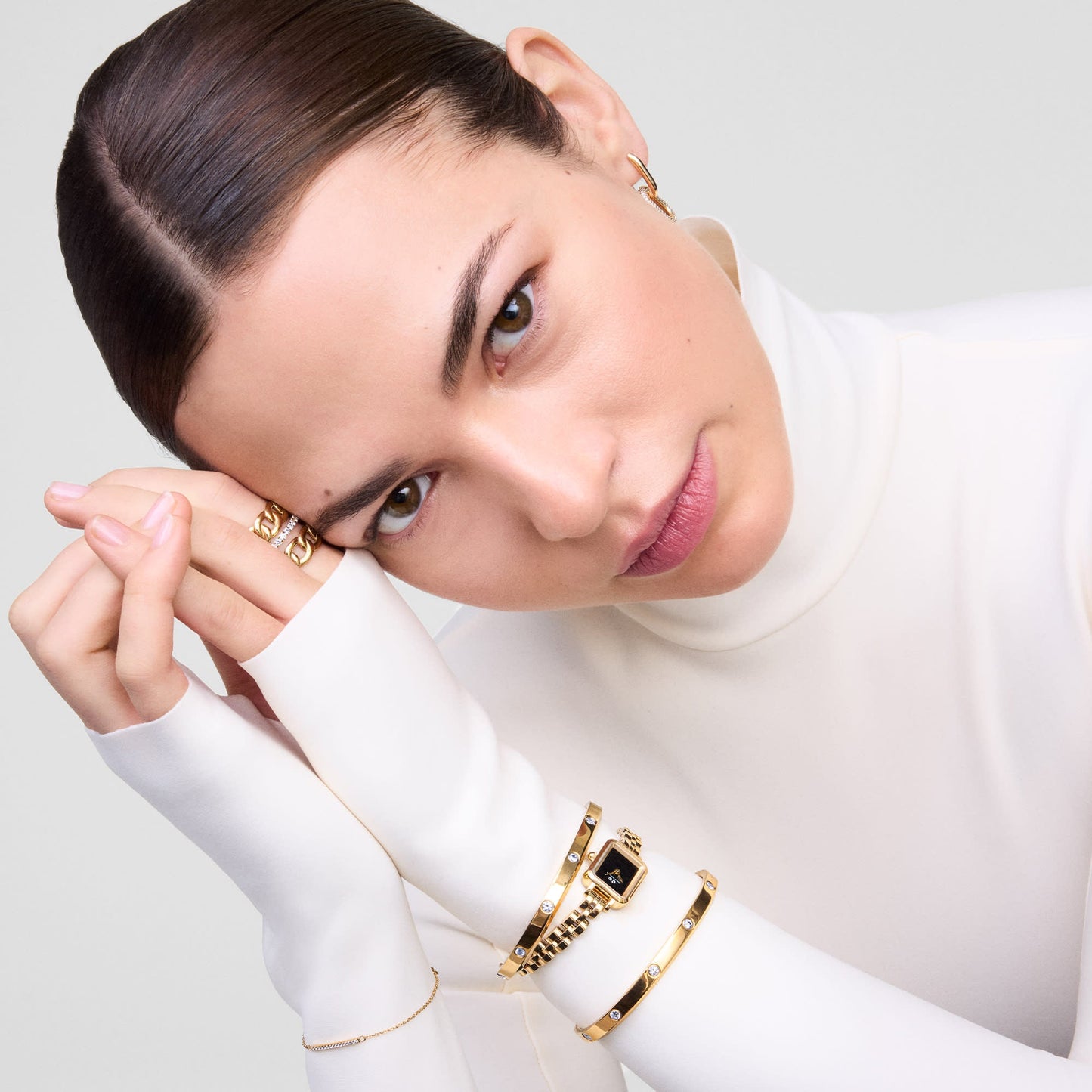 Classic Lumine Bracelet Gold 55mm