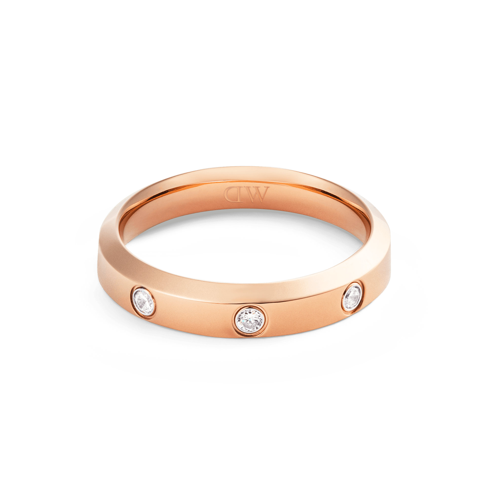 Classic Lumine Ring Rose Gold  4mm