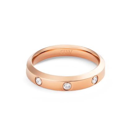 Classic Lumine Ring Rose Gold  4mm