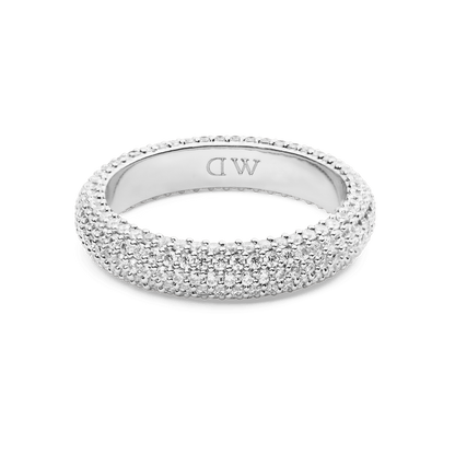Pavé Ring Silver 5 mm