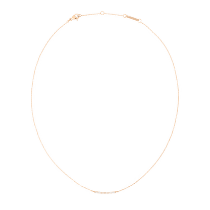 Mirelle Eternity Necklace Rose Gold