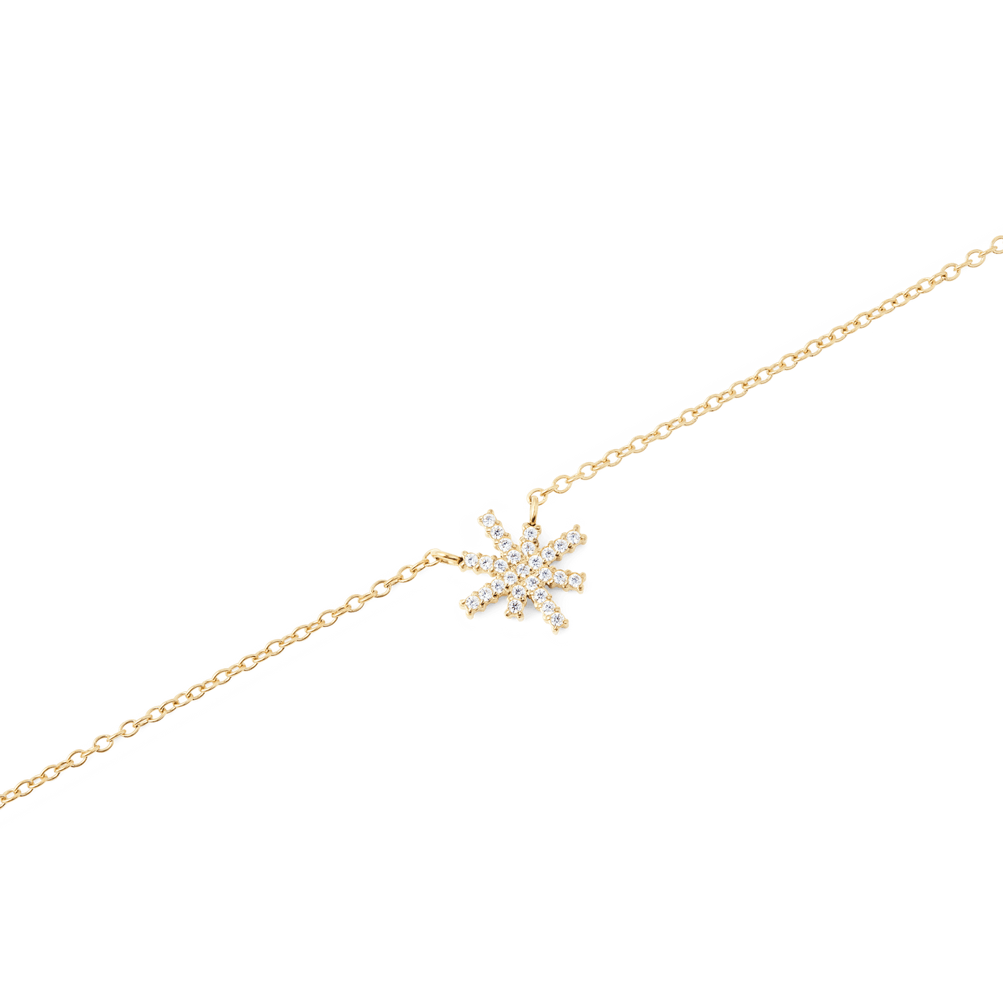 Mirelle Star Necklace Gold
