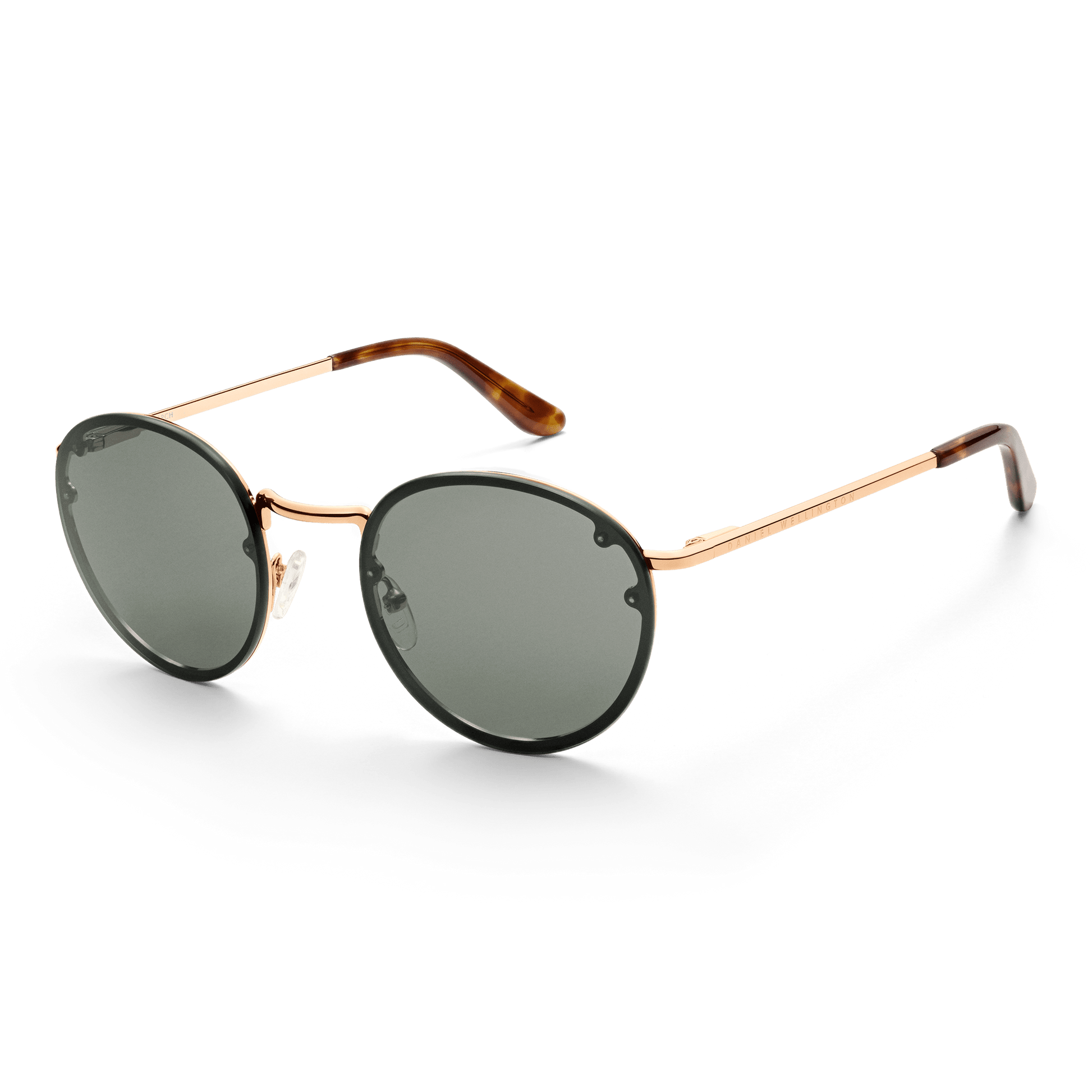 Arch Steel Green Rose Gold