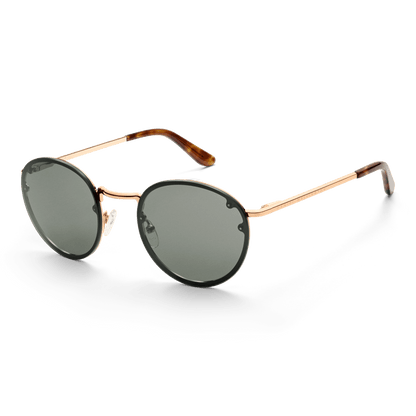 Arch Steel Green Rose Gold