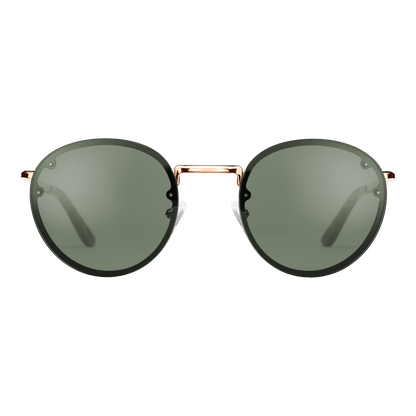 Arch Steel Green Rose Gold