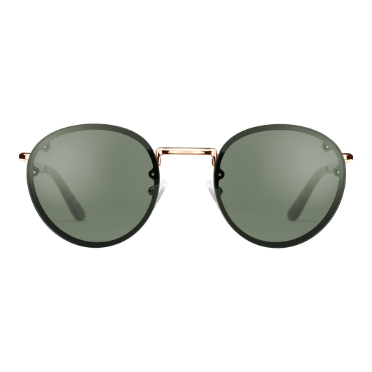 Arch Steel Green Rose Gold