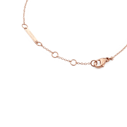 Crystal Zodiac Chain Bracelet Rose Gold
