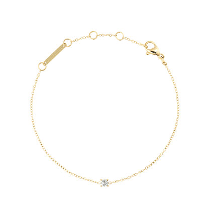 Mirelle Solitaire Bracelet Gold