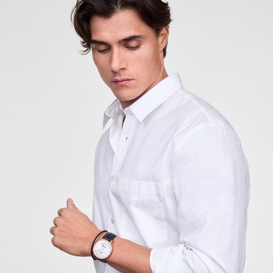 Classic Multi-Eye Sheffield Off-white Sunray Rose Gold