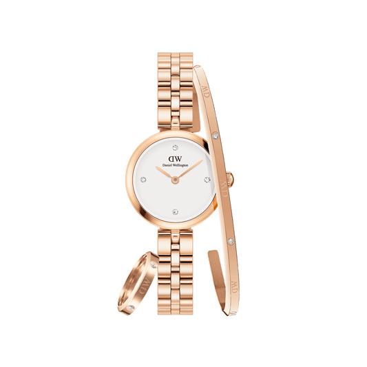 Elan Lumine Watch + Lumine Bracelet & Ring Rose Gold