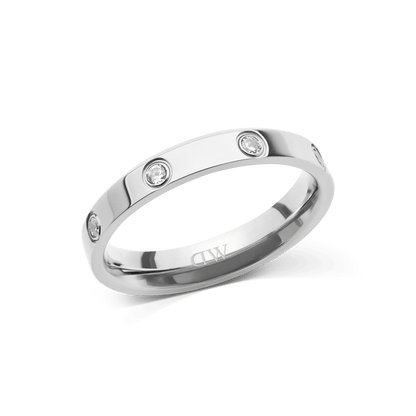 Classic Lumine Ring Silver 4 mm