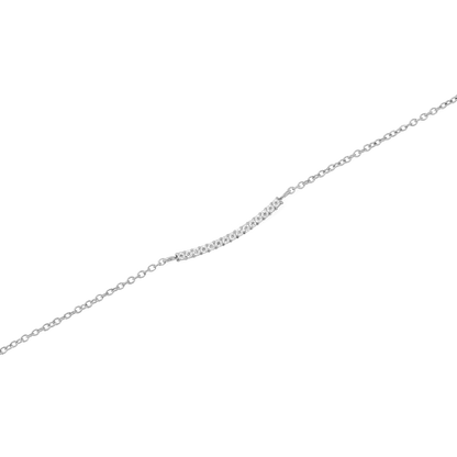 Mirelle Eternity Necklace Silver
