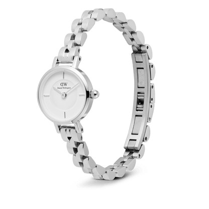 Petite Mini Arch 3-link White Silver