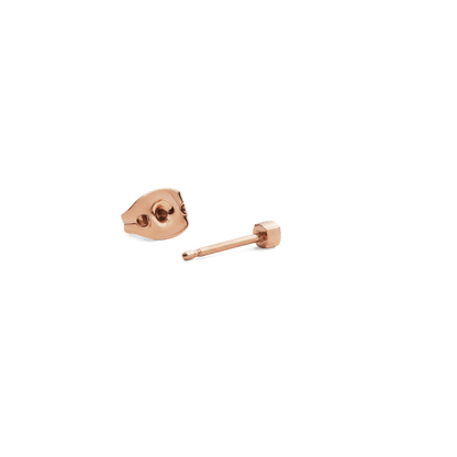 Crystal Stud Rose Gold