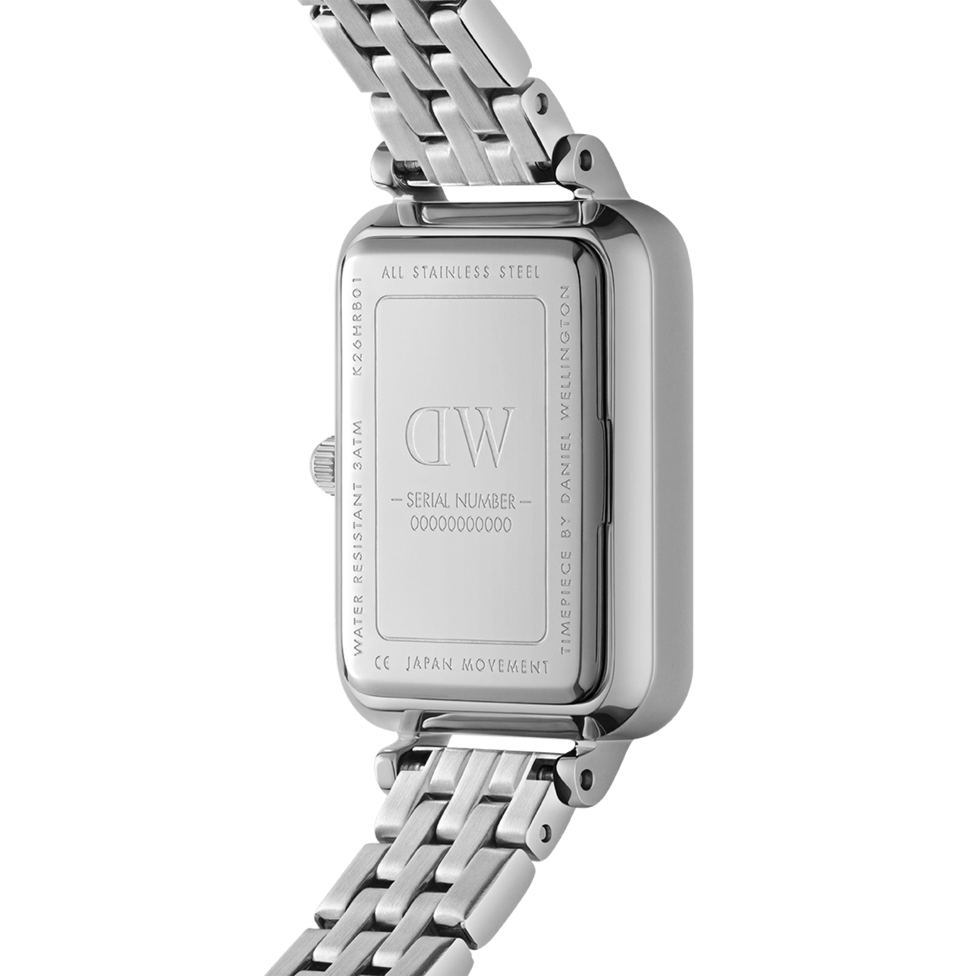 Quadro Lumine Bezel 5-Link Arctic Silver