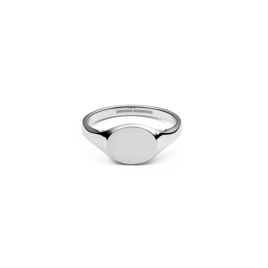 Classic Mini Signet Ring Silver