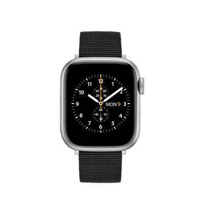 Smartwatch Strap Nato Silver