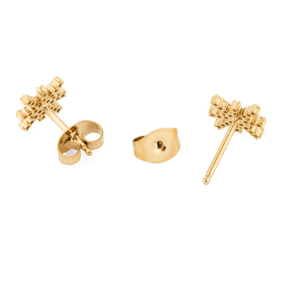 Mirelle Star Earrings Gold