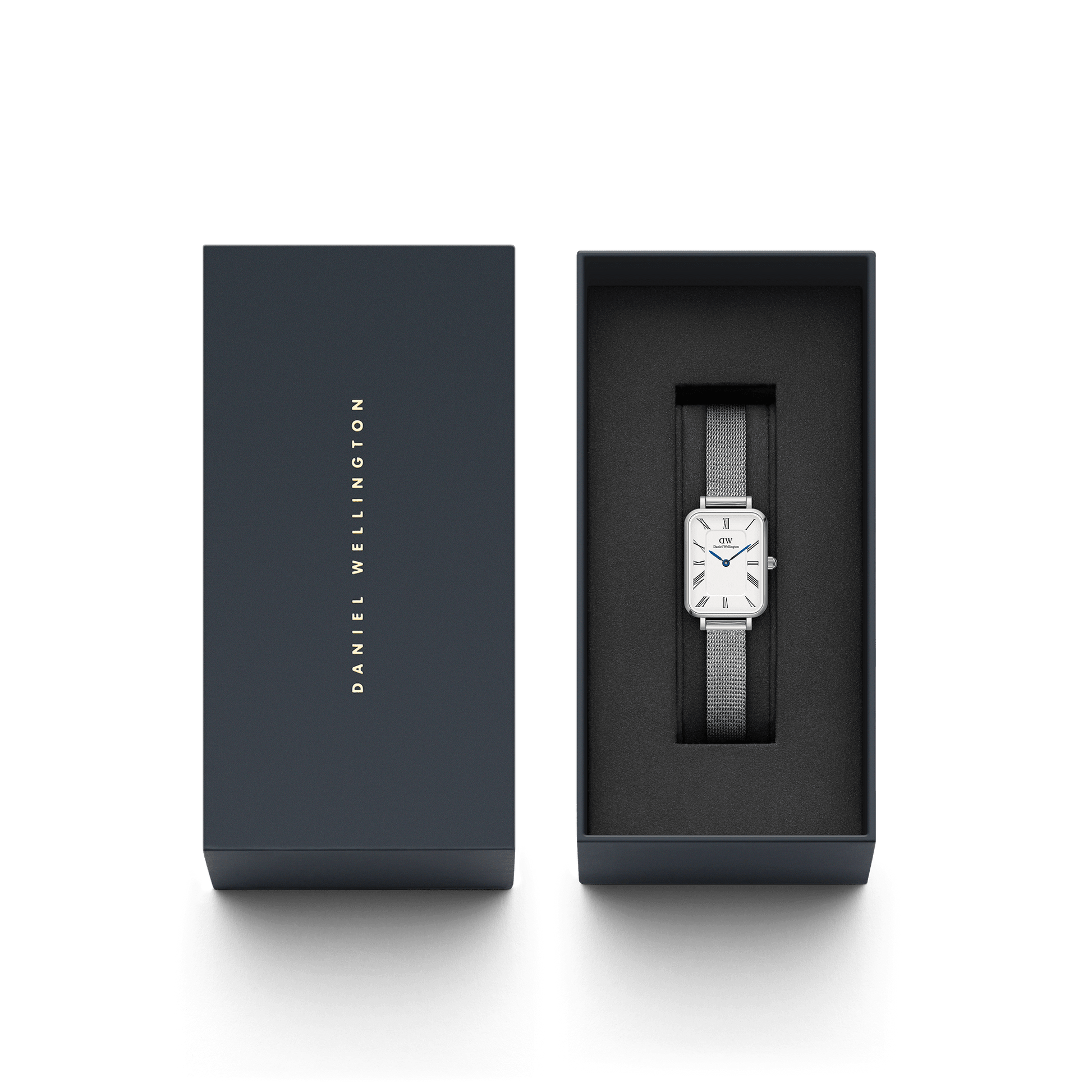 Quadro Roman Numerals Sterling