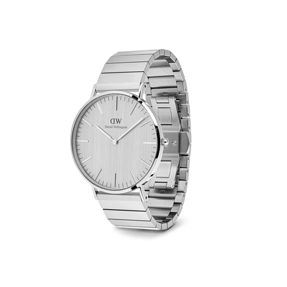 Classic Piano Link Silver Unitone