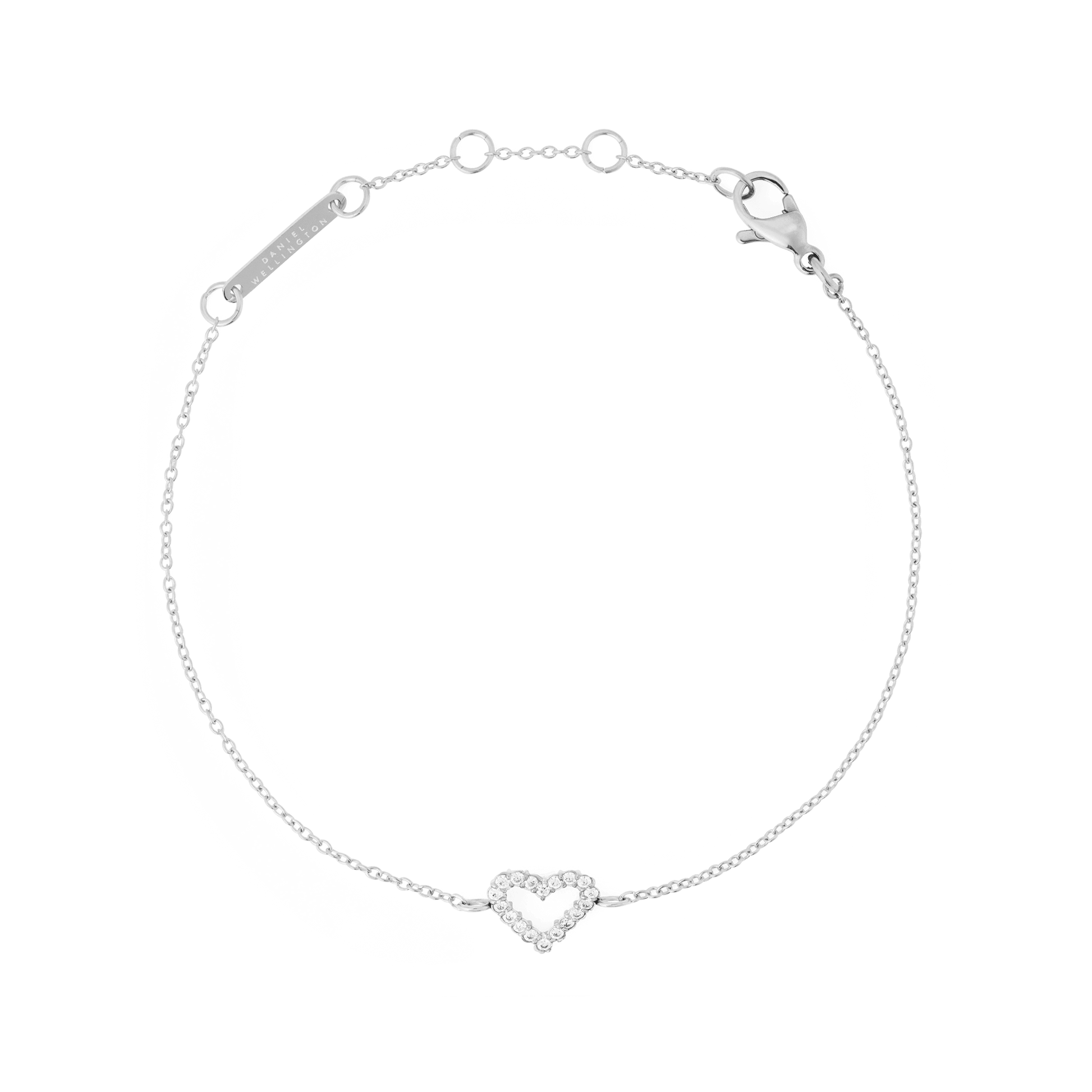 Mirelle Heart Bracelet Silver