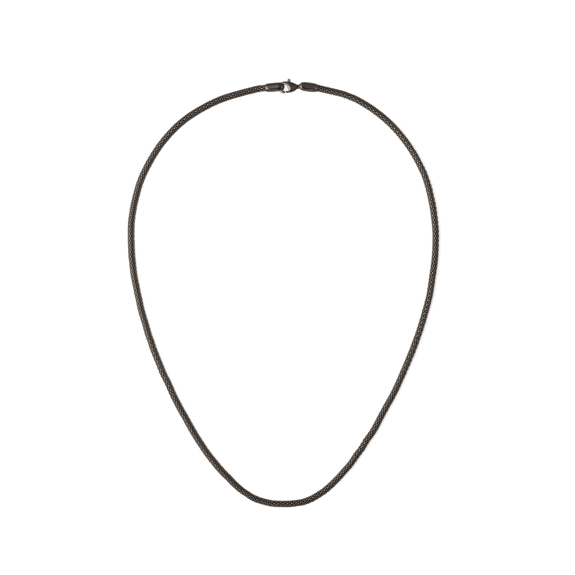 Tide Mesh Necklace Graphite 2.8
