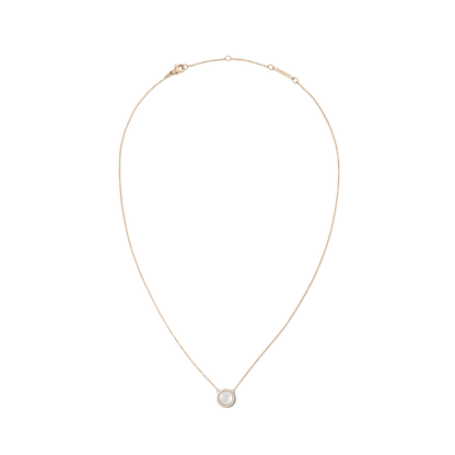 Audrey Necklace Mother of Pearl Rose Gold