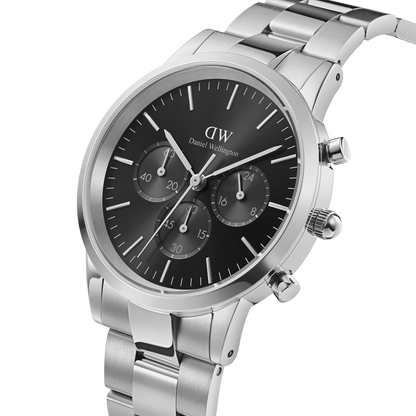 Iconic Chronograph Link Onyx S
