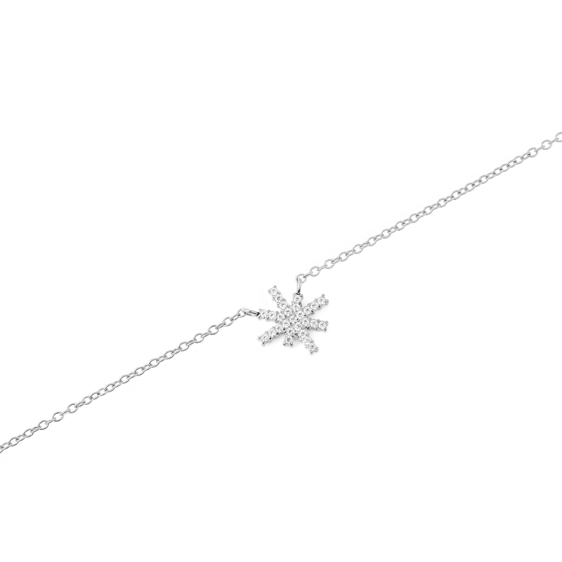 Mirelle Star Necklace Silver