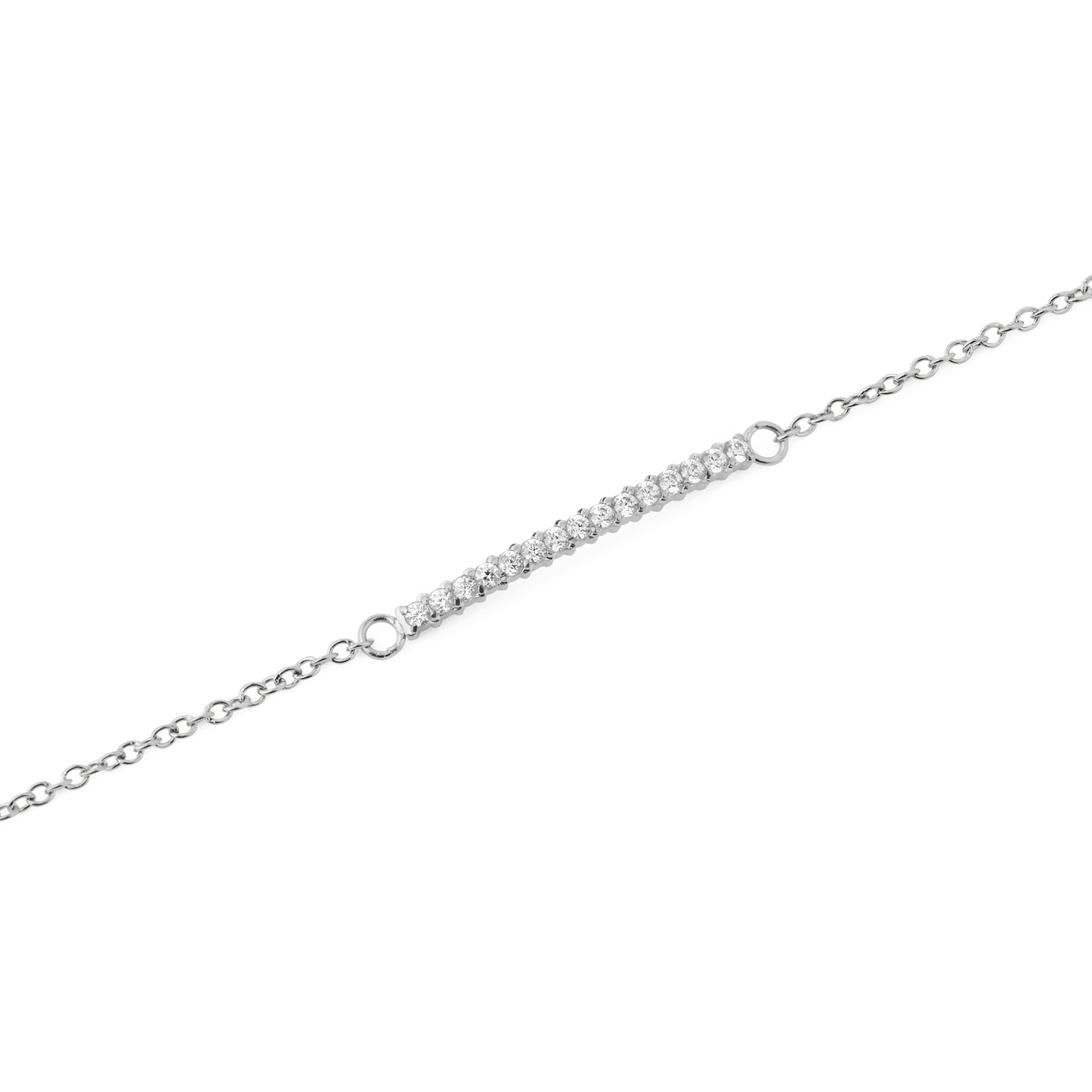 Mirelle Eternity Bracelet Silver