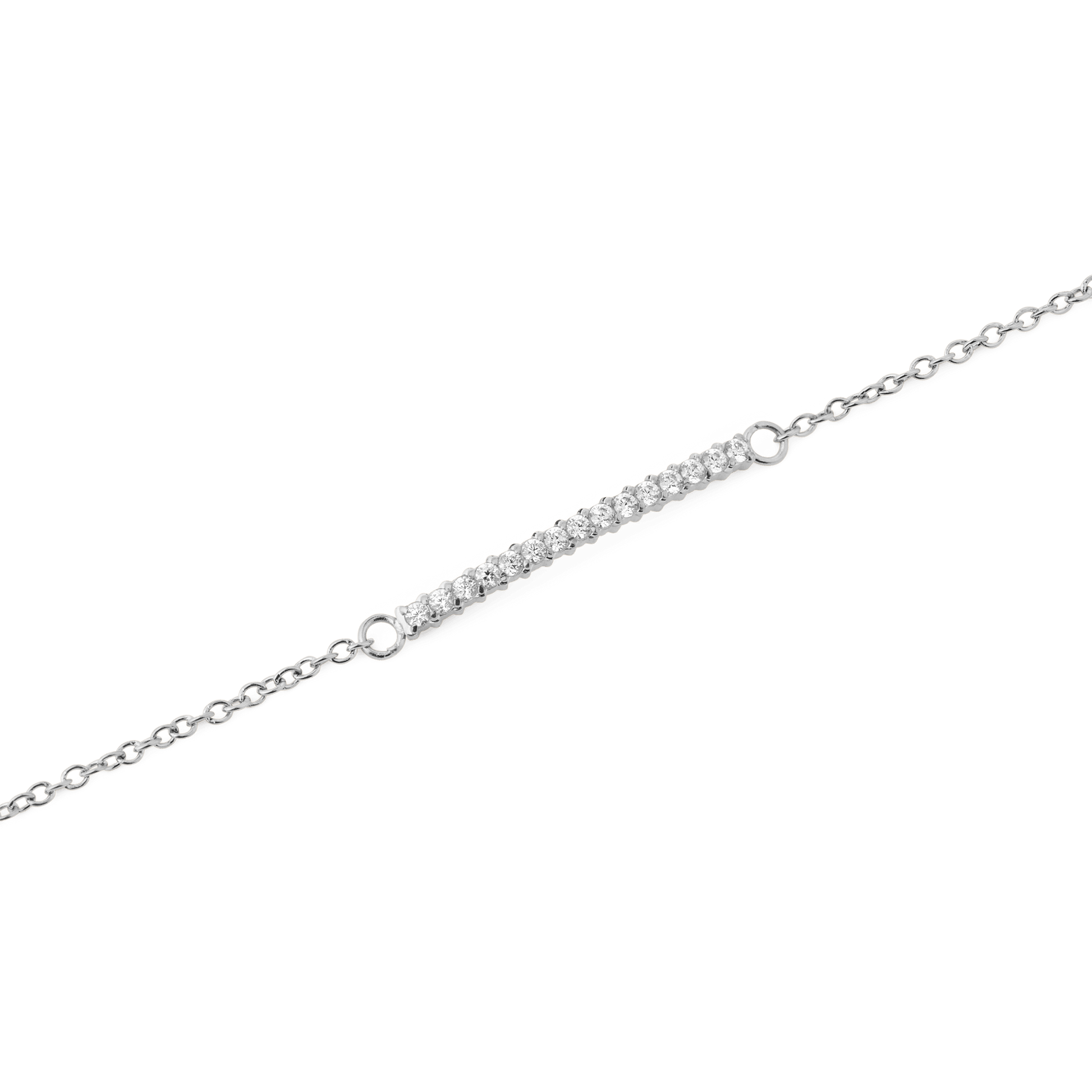 Mirelle Eternity Bracelet Silver