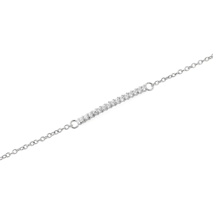 Mirelle Eternity Bracelet Silver