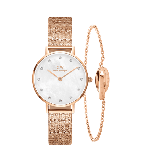 Petite Lumine Pressed Piano + Elan Unity Bracelet