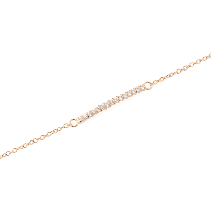 Mirelle Eternity Bracelet Rose Gold