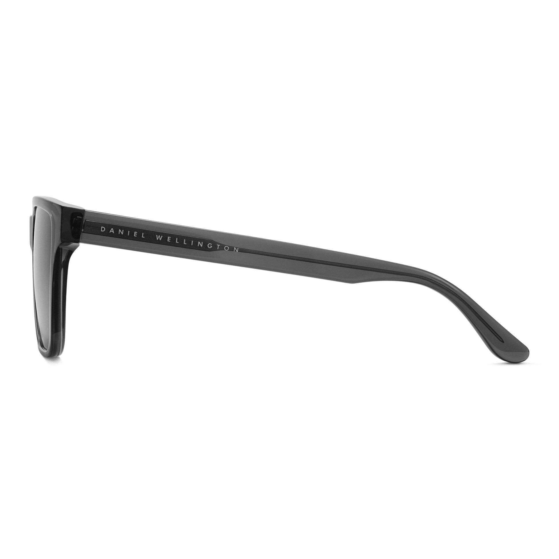 Rectangular Bio-Acetate Grey Grey